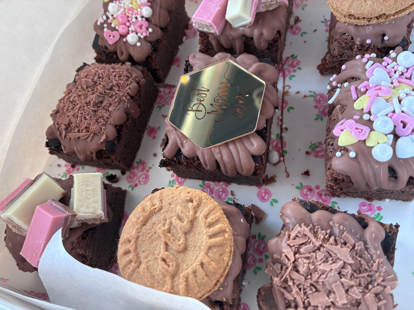 Celebration brownie